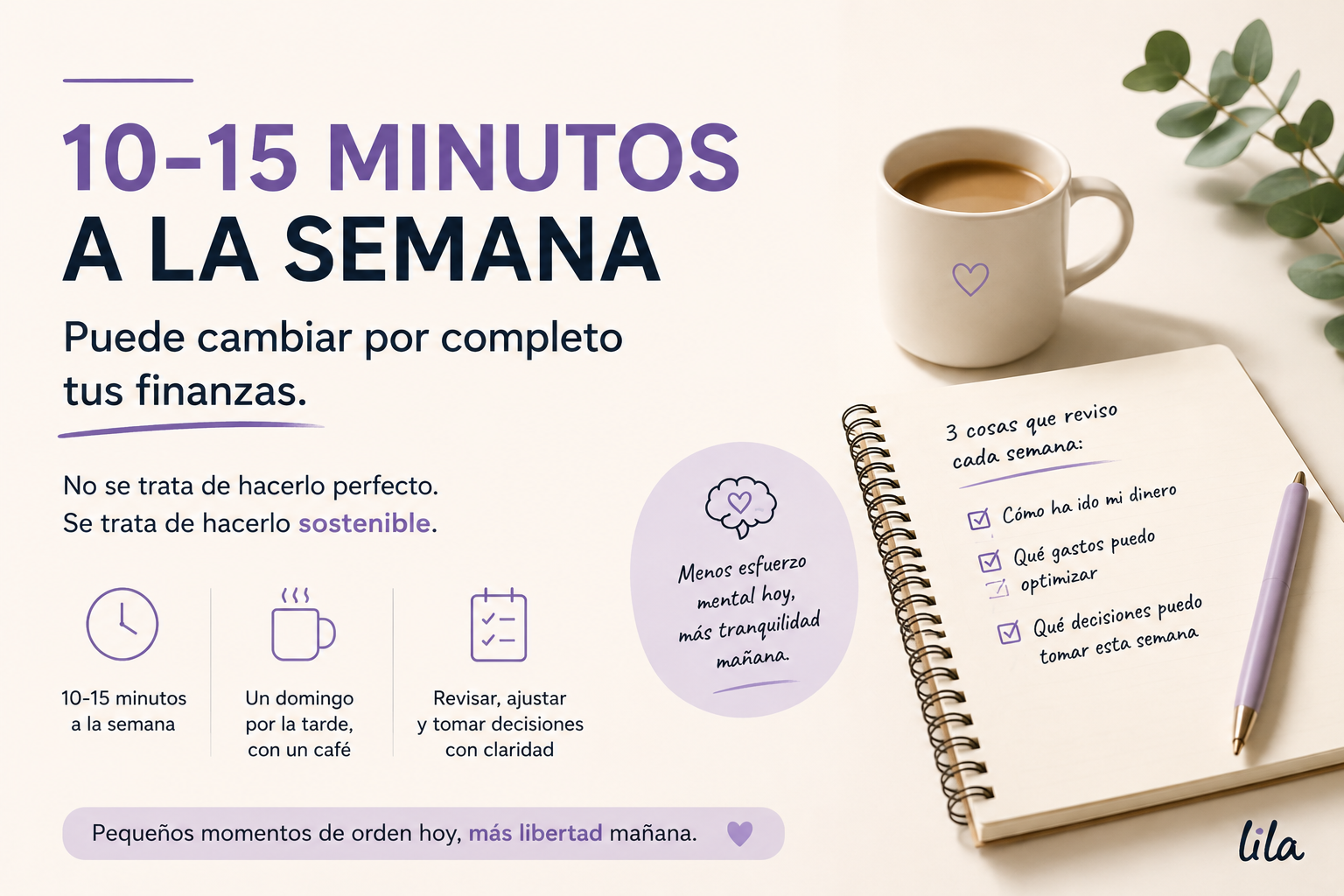 El problema no es empezar a organizar tus finanzas. Es conseguir mantenerlo