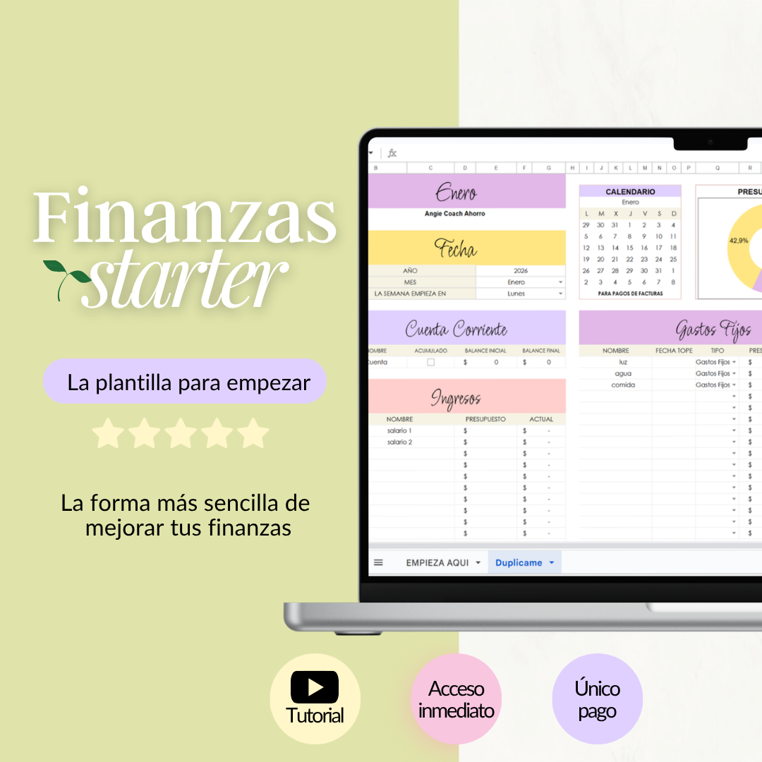 Finanzas STARTER