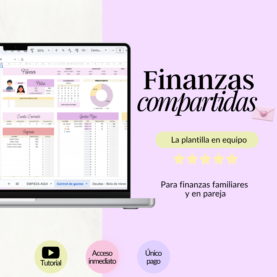 Finanzas en pareja PRO