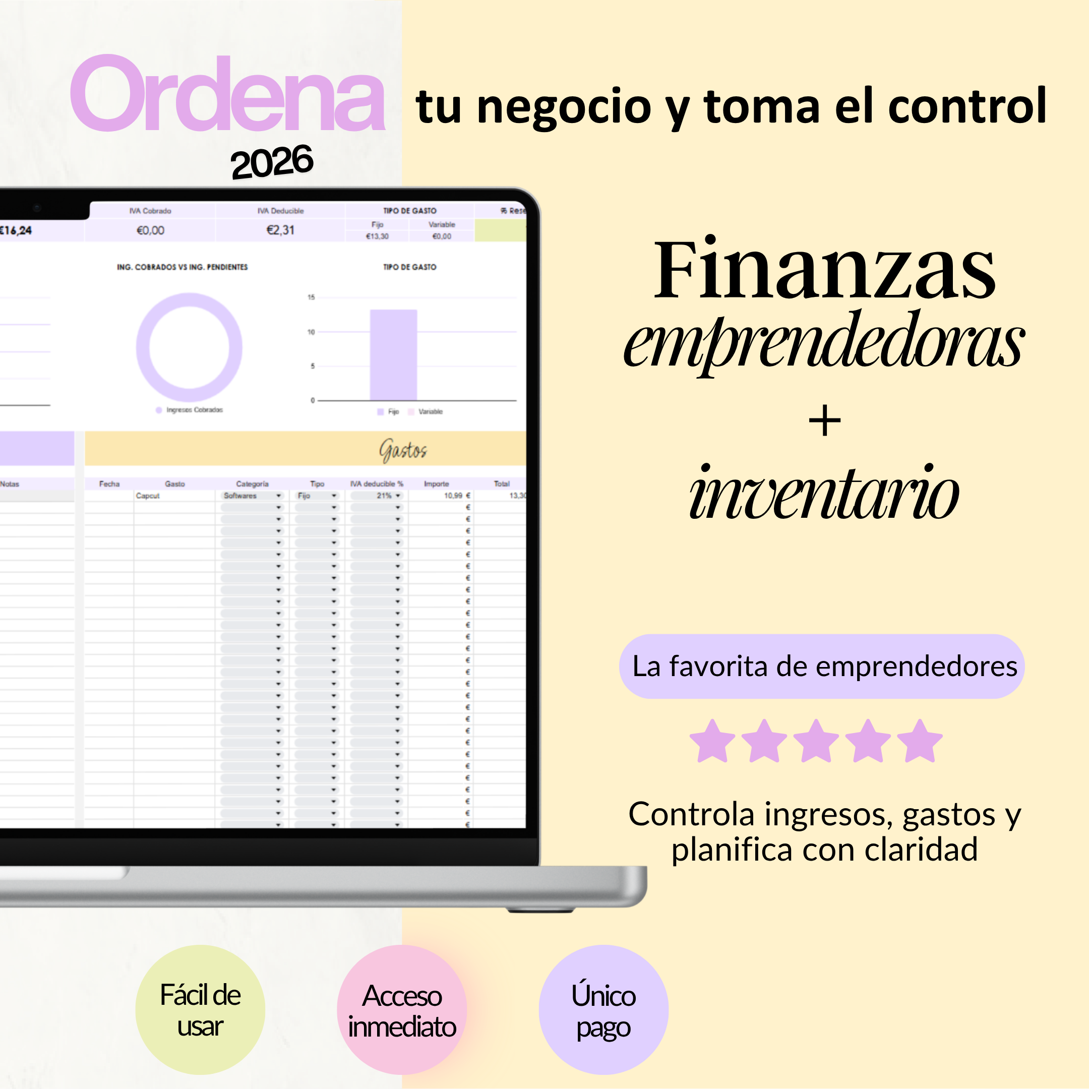 Mi negocio en orden 💼